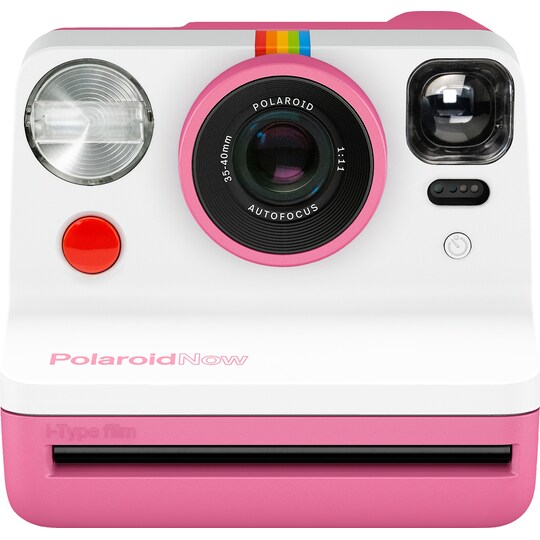 Polaroid Now analoginen kamera (pinkki) - Gigantti verkkokauppa