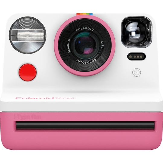 Polaroid Now analoginen kamera (pinkki) - Gigantti verkkokauppa