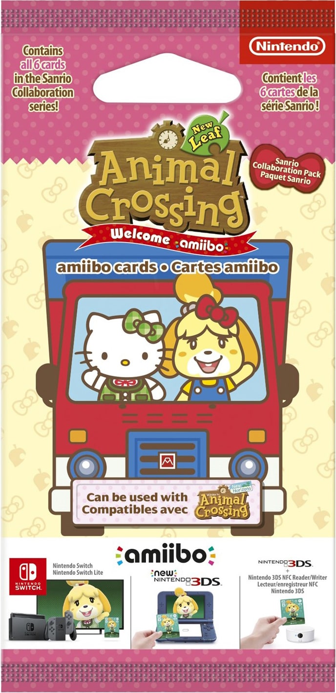 Nintendo Amiibo Animal Crossing Sanrio Collaboration Pack amiibokortit -  Gigantti verkkokauppa