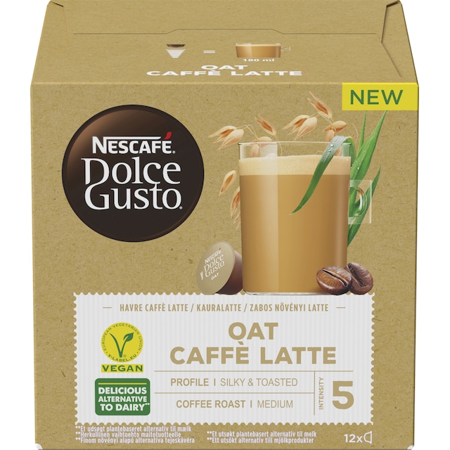 Nescafe Dolce Gusto Oat Caffé Latte kapselit DG12451260