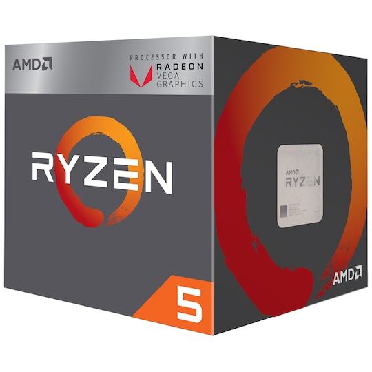 AMD Ryzen™ 5 25400G prosessori Vega 11 grafiikka (box) - Gigantti  verkkokauppa