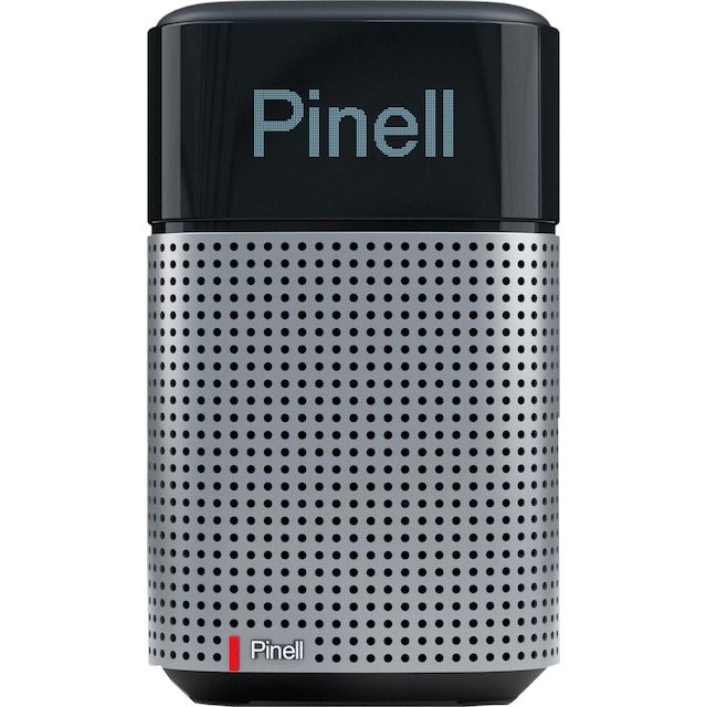 Pinell North kannettava digitaalinen radio (yönmusta)