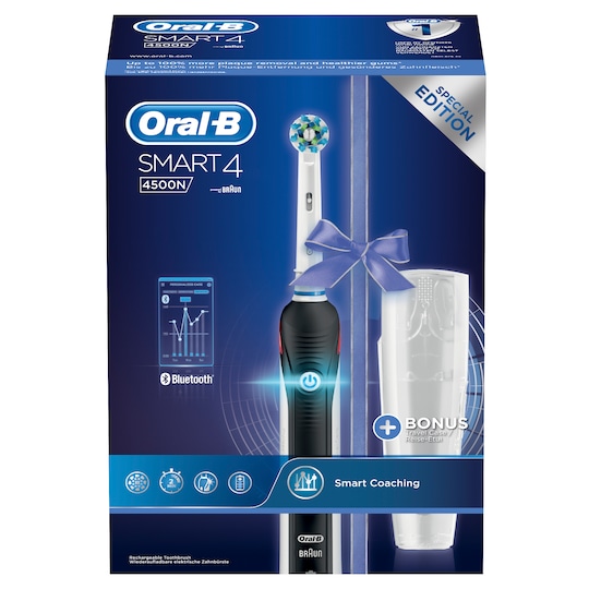 Oral-B Smart 4 Sähköhammasharja 4500N - Gigantti verkkokauppa