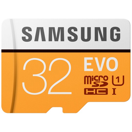 Samsung Evo Micro SDHC UHS-1 muistikortti 32 GB - Gigantti verkkokauppa