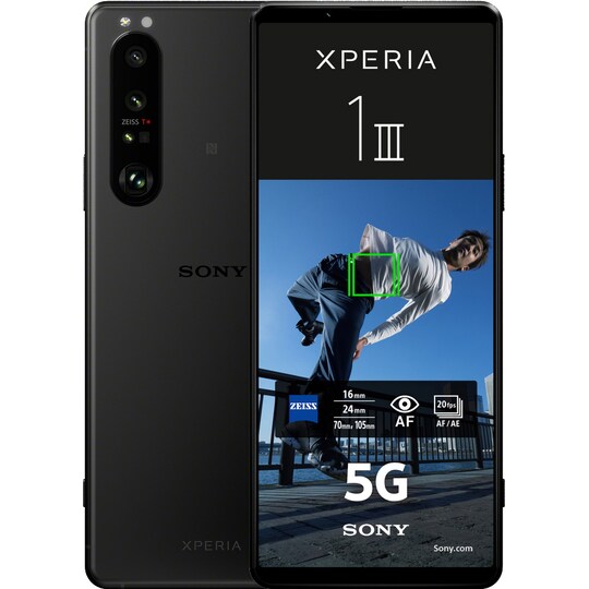 Sony Xperia 1 III – 5G älypuhelin 12/256GB (huurteinen musta) - Gigantti  verkkokauppa