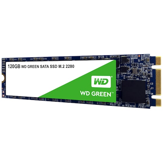 WD Green M.2 SATA SSD muisti 120 GB - Gigantti verkkokauppa