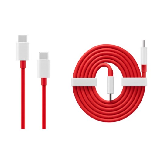 OnePlus Warp Charge 65 USB-C - USB-C kaapeli 100 cm (pun./valk.) - Gigantti  verkkokauppa