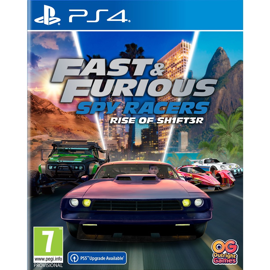 Fast & Furious: Spy Racers Rise of SH1FT3R (PS4) - Gigantti verkkokauppa
