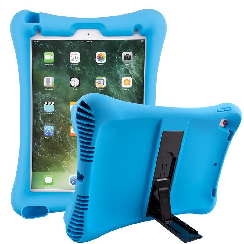 iPad Air 3 silikonikotelo tuella, sininen - Gigantti verkkokauppa