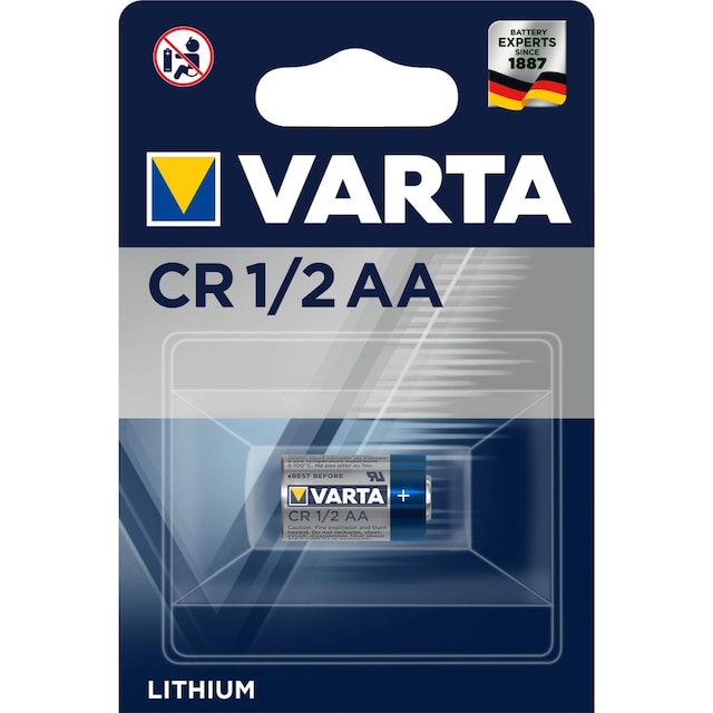 CR1 / 2AA / 1 / 2AA 3V litiumparisto