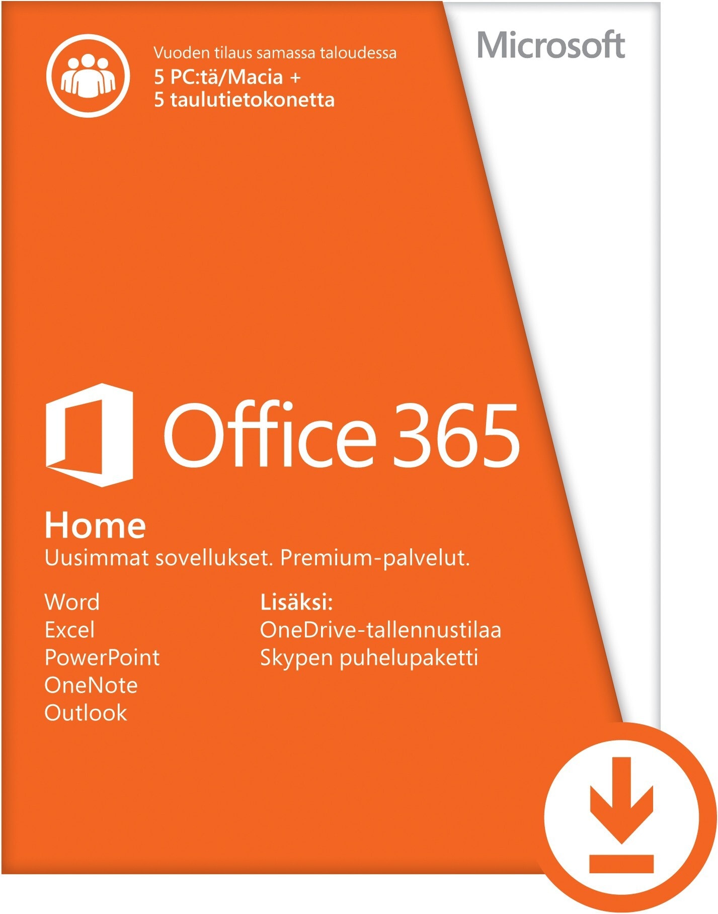 Office 365 Home (1 vuoden lisenssi) - Gigantti verkkokauppa
