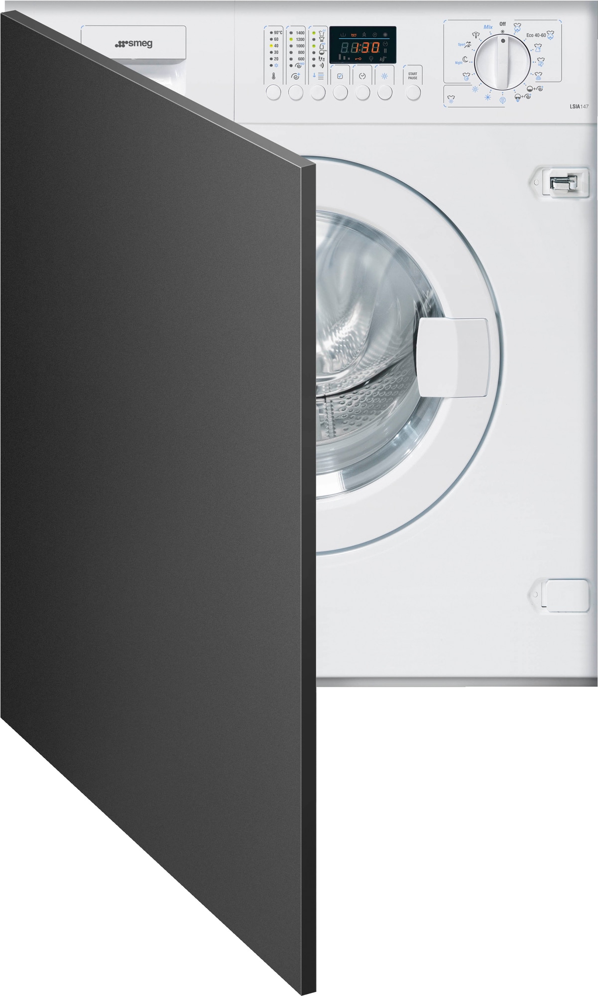 Smeg kuivaava pyykinpesukone LSIA147 integroitava - Gigantti verkkokauppa