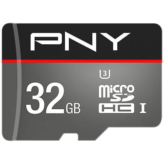 PNY Elite Micro SDHC muistikortti 32 GB - Gigantti verkkokauppa
