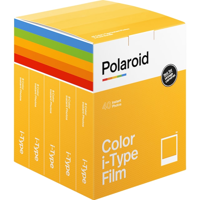 Polaroid I-type Color pikafilmi (5 pakkausta)