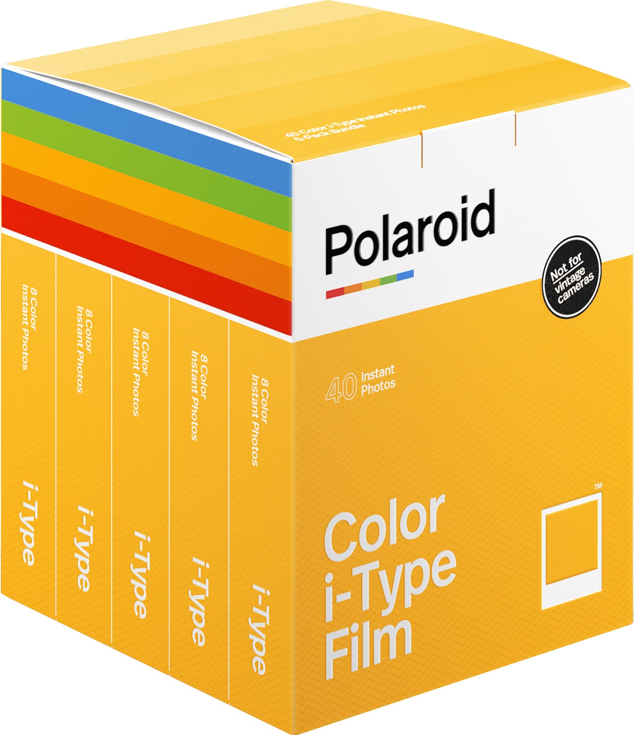 Polaroid I-type Color pikafilmi (5 pakkausta) - Gigantti verkkokauppa
