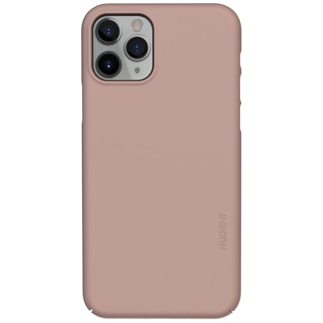 Nudient v3 iPhone 11 Pro suojakuori (vaaleanpunainen)