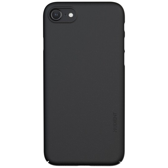 Nudient v3 iPhone 7/8/SE Gen.3 suojakuori (musta) - Gigantti verkkokauppa