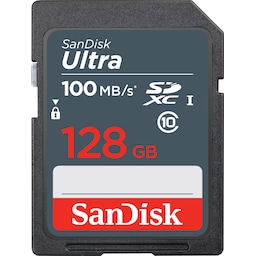 Sandisk Ultra 128GB SDXC muistikortti