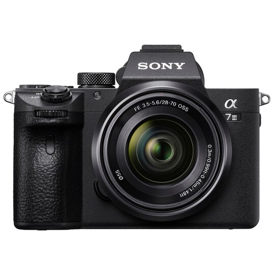 Sony Alpha A7 Mark 3 kamera (runko) + SEL2870 - Gigantti verkkokauppa