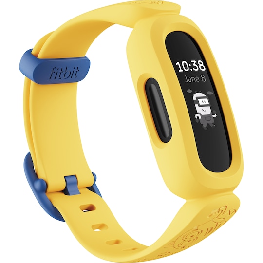Fitbit Ace 3 lasten aktiivisuusranneke (Minionit, musta/keltainen) -  Gigantti verkkokauppa