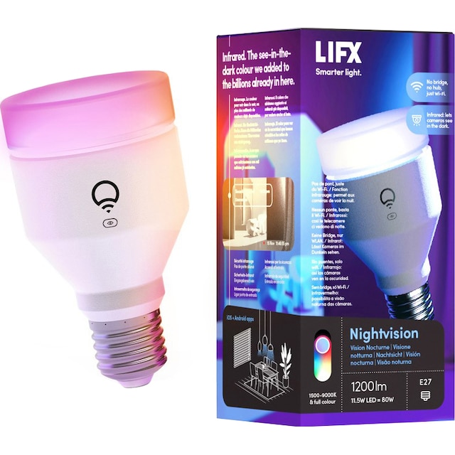 Lifx Nightvision LED lamppu E27