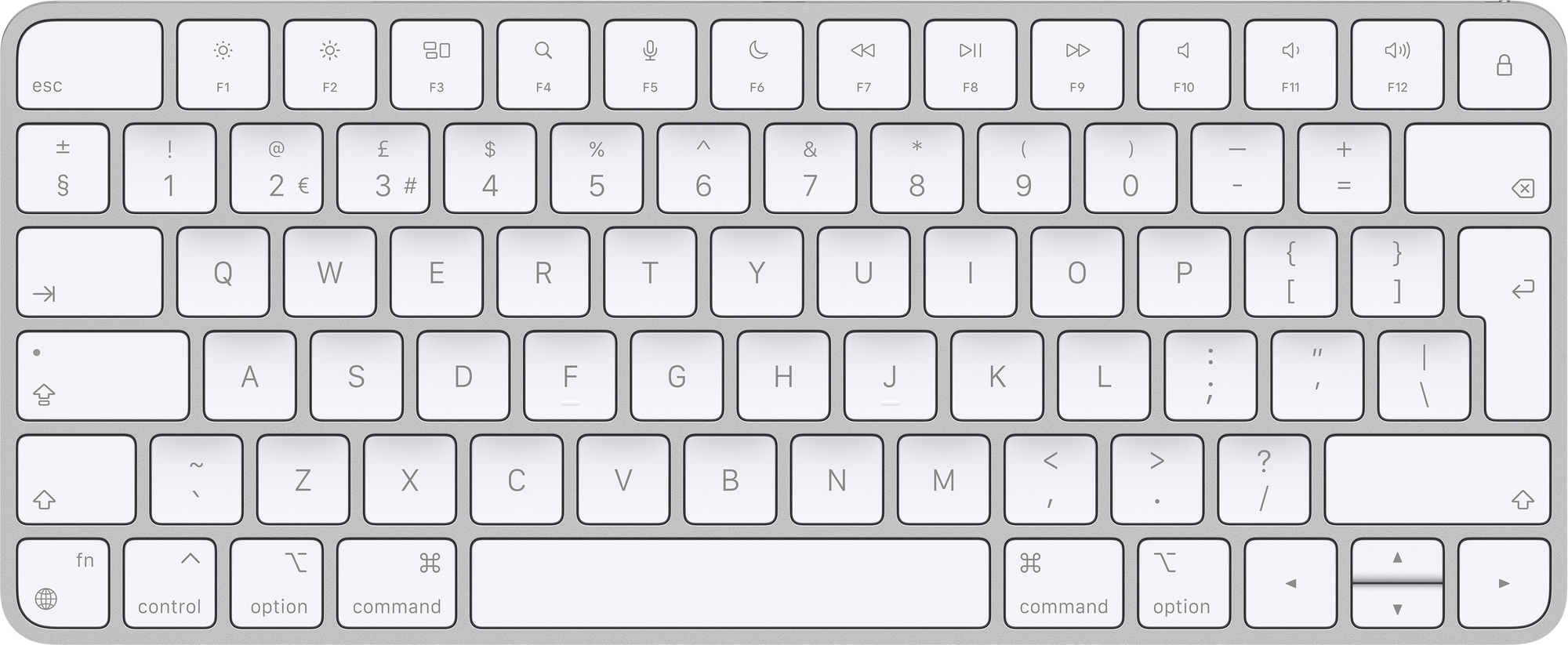 Apple Magic Keyboard näppäimistö (suomalainen/ruotsalainen) - Gigantti  verkkokauppa