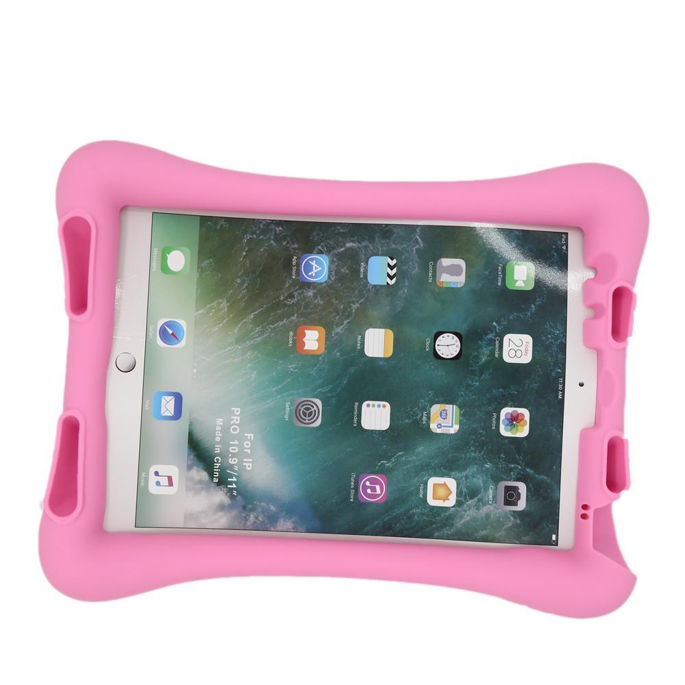 Lasten iPad-kotelo silikoni vaaleanpunainen - iPad 11 "/ iPad Air 4 10,9" /  iPad Pro 11 " - Gigantti verkkokauppa