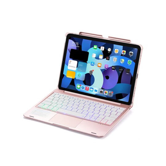 iPad Air 4 10,9 "/ iPad Pro 11" Bluetooth-näppäimistö kotelolla / kannella  vaaleanpunainen - Gigantti verkkokauppa