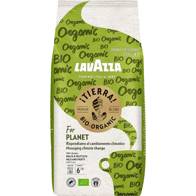 Lavazza Tierra Bio-Organic kahvipavut 3238