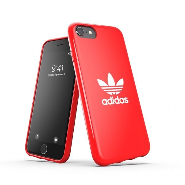 Adidas iPhone 6/6S/7/8/SE Kuori Snap Case Trefoil Punainen - Gigantti  verkkokauppa