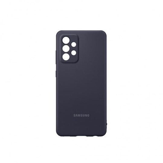 Samsung Original Galaxy A52/A52s 5G Kuori Silicone Cover Musta - Gigantti  verkkokauppa