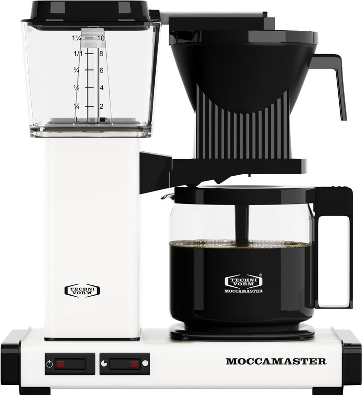 Moccamaster Automatic kahvinkeitin MOC53741 (valkoinen) - Gigantti  verkkokauppa