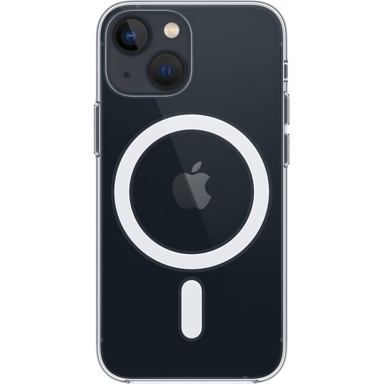 iPhone 13 mini suojakuori MagSafella (läpinäkyvä) - Gigantti verkkokauppa
