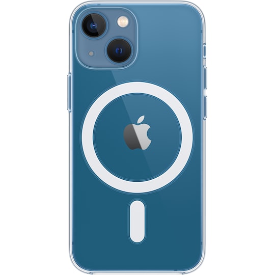 iPhone 13 mini suojakuori MagSafella (läpinäkyvä) - Gigantti verkkokauppa
