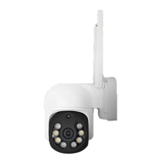 Valvontakamera PTZ Wifi -ulkokamera valkoinen - Gigantti verkkokauppa