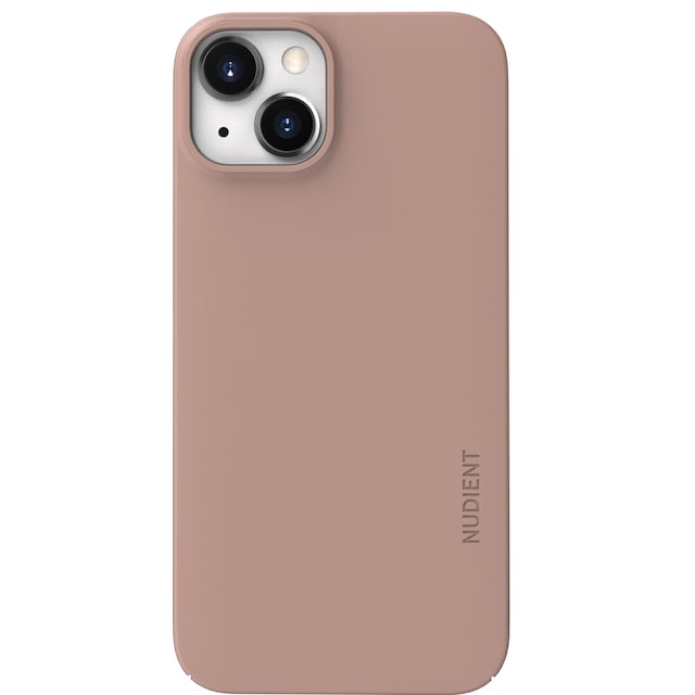 Nudient Thin v3 iPhone 13 suojakuori (vaaleanpunainen)
