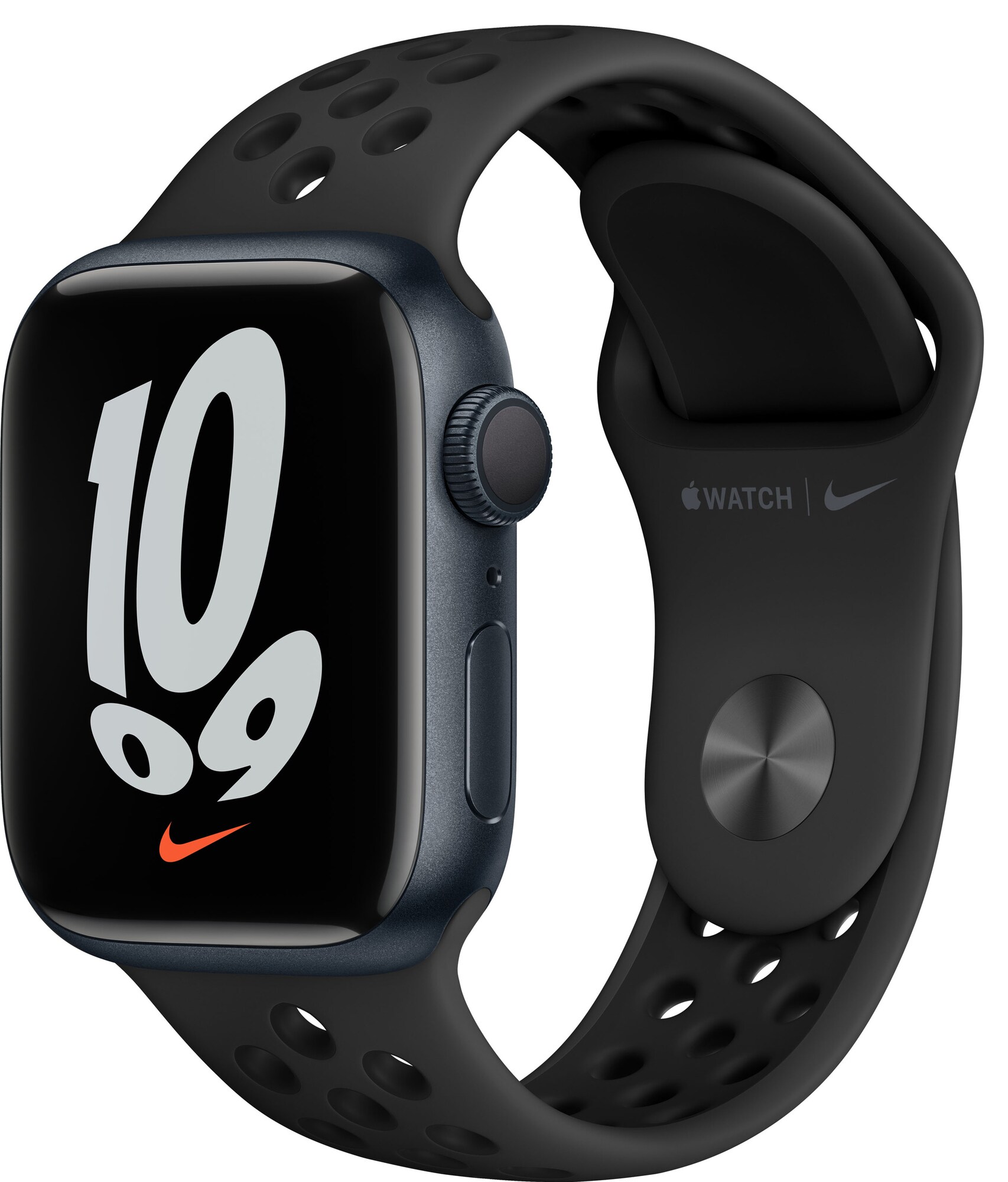 Apple Watch Series 7 Nike 41 mm GPS (yö alu./antr. mus. urheilura) -  Gigantti verkkokauppa