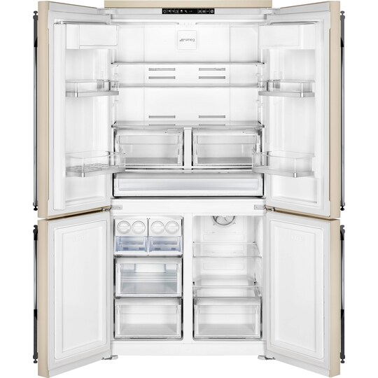 Smeg jääkaappipakastin ranskalaisilla ovilla FQ960P5 - Gigantti verkkokauppa