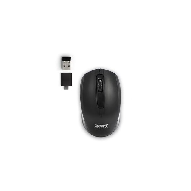 PORT DESIGNS Office Budget Retail Mouse 900508 Langaton, musta
