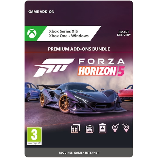 Forza Horizon 5 Premium Add-Ons Bundle - Xbox, PC Windows - Gigantti  verkkokauppa