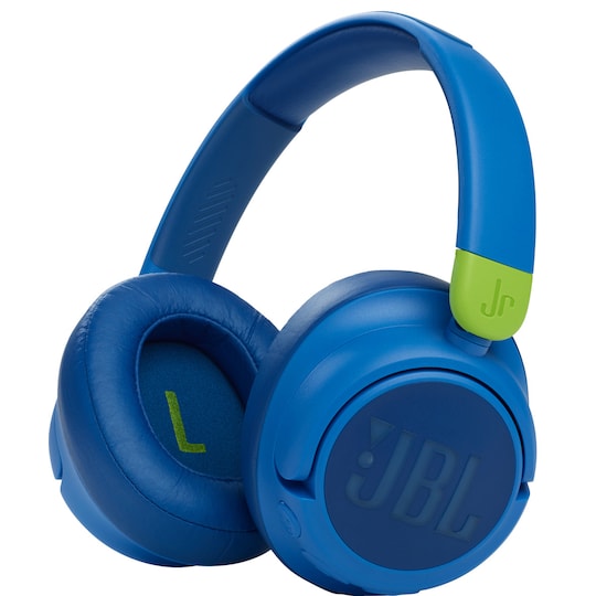 JBL Jr460NC langattomat on-ear kuulokkeet (sininen) - Gigantti verkkokauppa