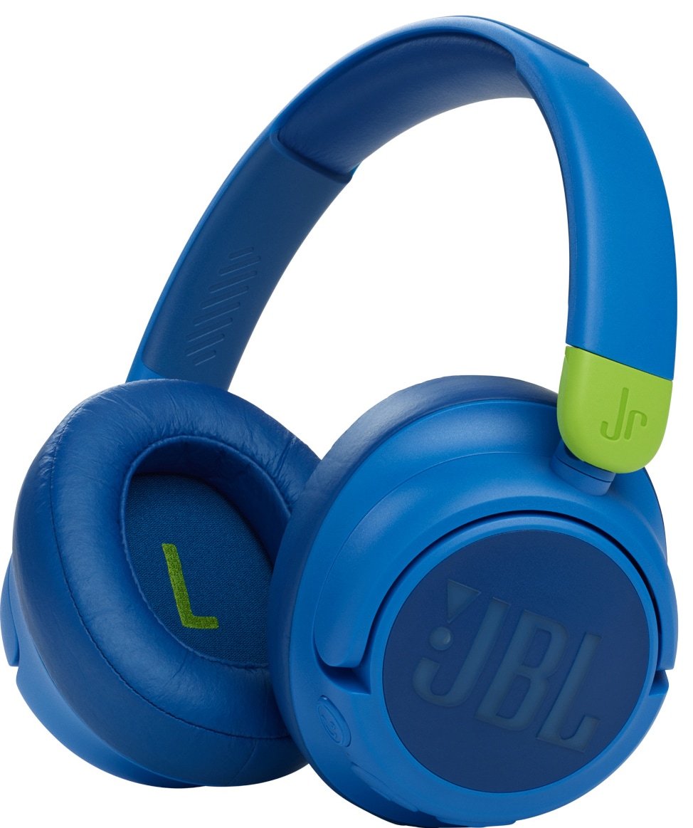 JBL Jr460NC langattomat on-ear kuulokkeet (sininen) - Gigantti verkkokauppa