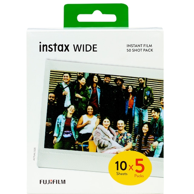Fujifilm Instax Wide valokuvapaperi (50 kpl)