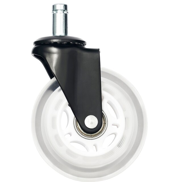 Essentials 75 mm Rollerblade renkaat - 5 kpl (läpinäkyvä valkoinen)