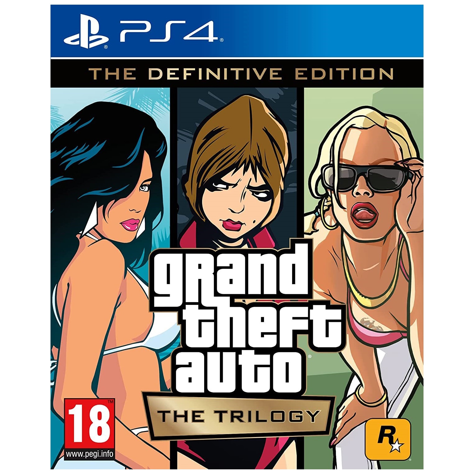 Grand Theft Auto: The Trilogy - The Definitive Edition (PS4) - Gigantti  verkkokauppa