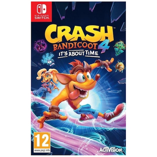 Crash Bandicoot 4: It s About Time (Switch) - Gigantti verkkokauppa