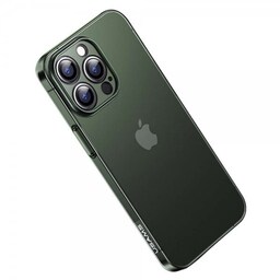 USAMS iPhone 13 Pro Max Kuori Gentle Series Vihreä