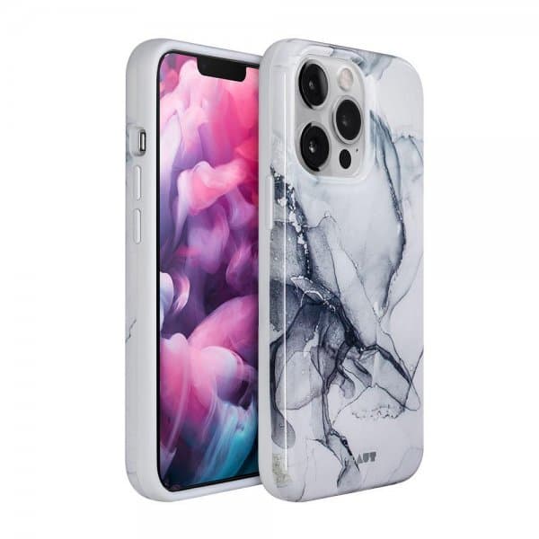 LAUT iPhone 13 Pro Kuori Huex Ink Valkoinen