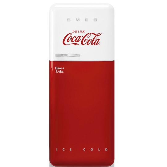 Smeg jääkaappi Coca Cola FAB28RDCC5 (punainen) - Gigantti verkkokauppa