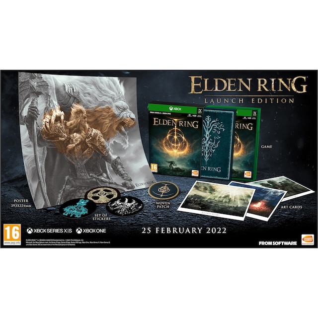 Elden Ring - Launch Edition (Xone) sis. Xbox Series X-version